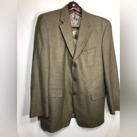 Polo by Ralph Lauren Other - Polo University Club Ralph Lauren Men's 44T Beige 100 Wool Blazer Sport …